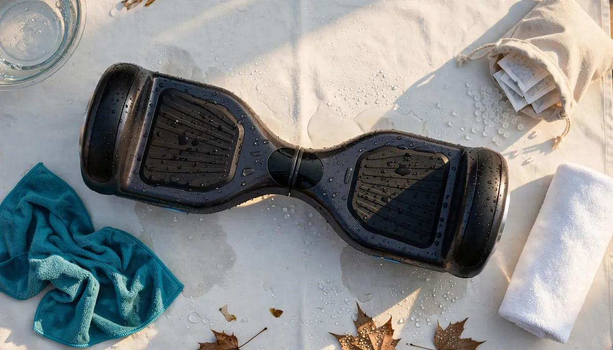 Le hoverboard et l'eau : peut-on rouler sous la pluie ?